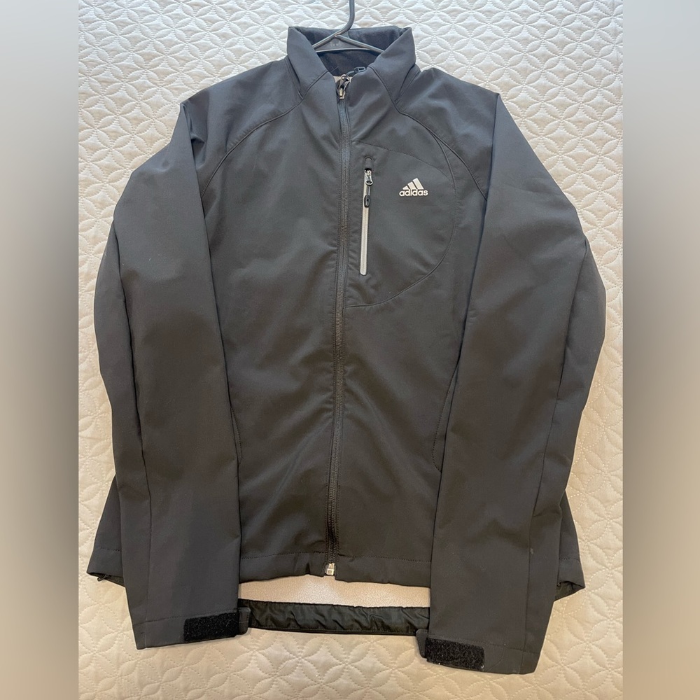 Adidas black womens softshell